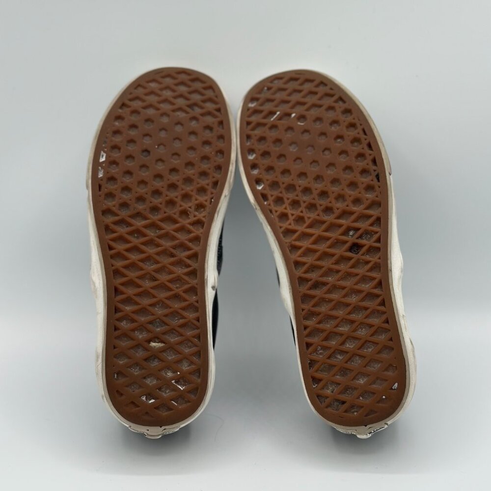 Vans Classic Slip-On – Black Perforated Leather – Women’s Size 5.5 - Picture 7 of 7